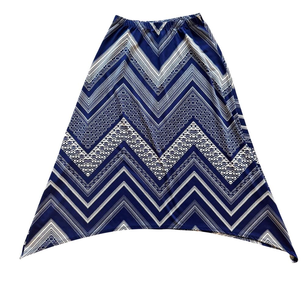 Vintage C'est La Vie Asymmetrical Skirt‎ Large Romantic Fairy Boho Y2K 90s Midi